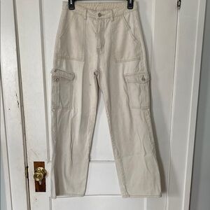 Cider Beige Cargo Pants